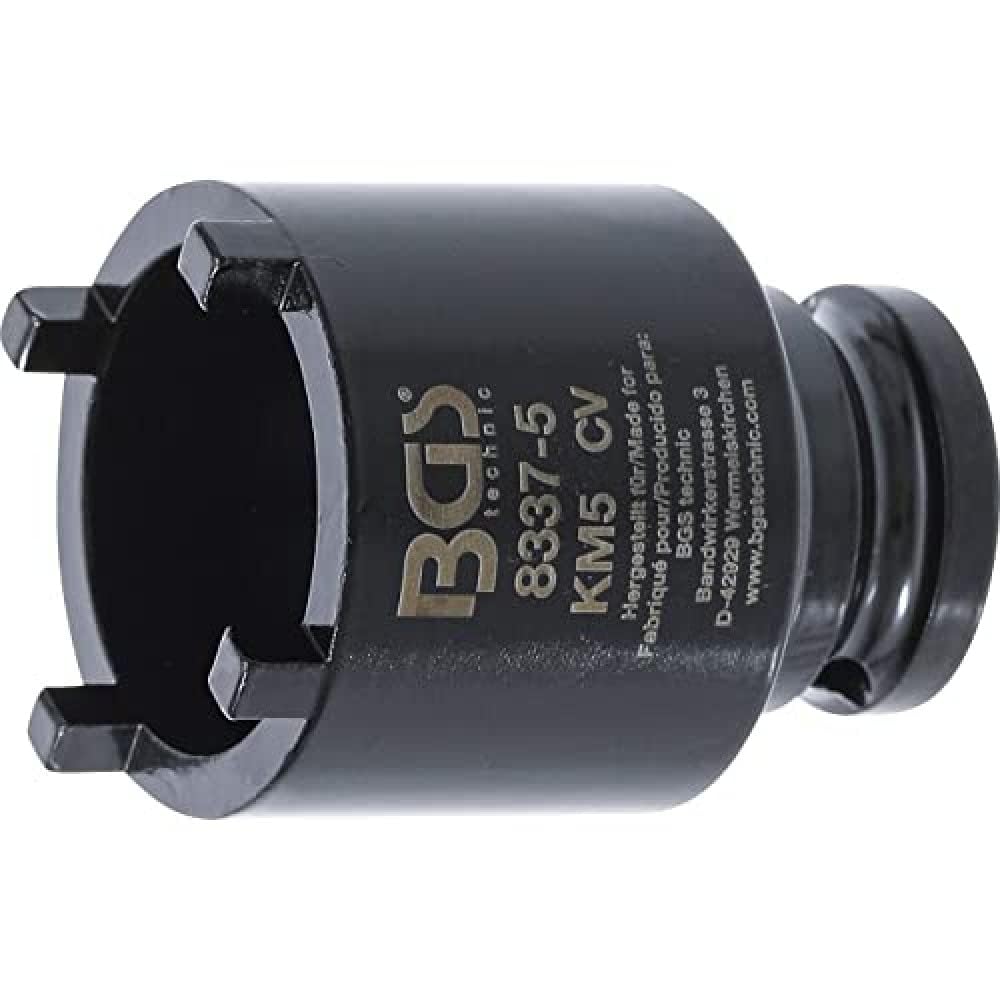 BGS 8337-5 | Groove Nut Socket | external tooth | KM5