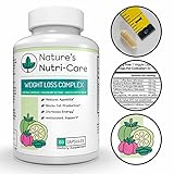 Nature's Nutri-Care Weight Loss Complex - Garcinia Cambogia and Raspberry Ketone and Green Coffee Bean - 60 Capsules - Appetite Suppressant and Metabolism Booster Supplement Weight Loss Supplement, 60