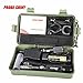 VIASA 5000 Lumens X800 Zoomable XML T6 LED Tactical Flashlight+18650 Battery+Charger+Case