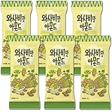 GILM ワサビアーモンド 35g×6 ［正規輸入品］ Tom'sファームアーモンド使用 (ワサビ)