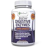 Digestive Enzymes Supplement - Ultra Advanced Dietary Enzymes For Digestion Enhancement, Nutrient Absorption & Fat Breakdown Support - Natural Papaya Enzyme Plus Lactase, Protease & Amylase