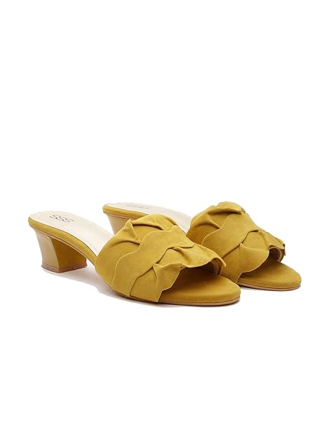 mustard sandals