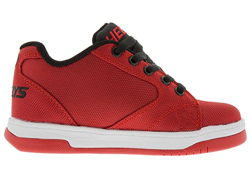 Heelys boys  propel 2.0 sneaker, red/black, 5 m us big …