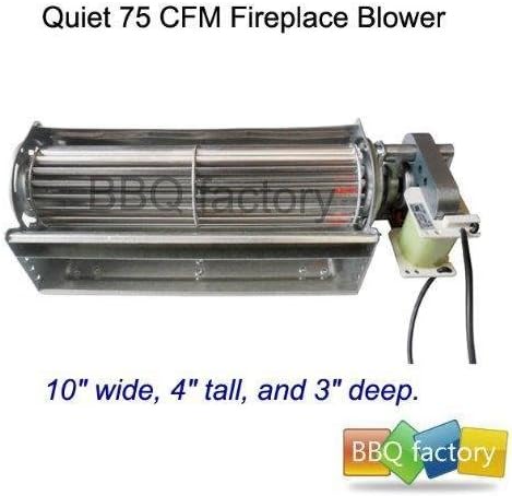 BBQ factory Replacement Fireplace Fan Blower for Heat Surge electric fireplace