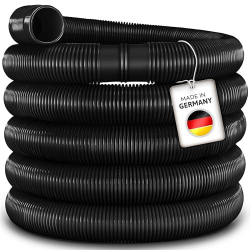 tillvex Poolschlauch Made in Germany | Schwimmbadschlauch mit Muffen | Solarschlauch für Pool und Schwimmbecken | Saugschlauch | Pumpenschlauch | flex