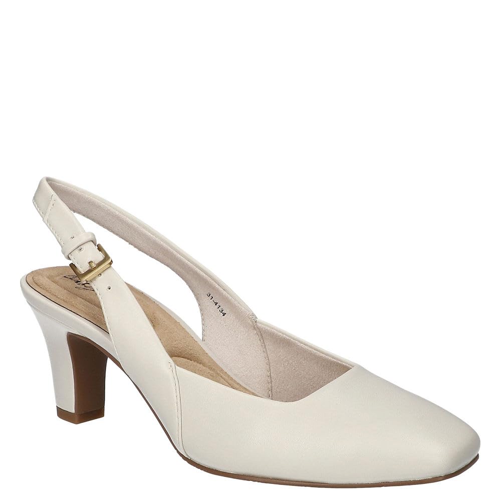 Easy Street Women’s Ritsa Pump, Bone, 12