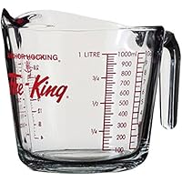 Anchor Hocking Fire-King Measuring Cup, Glass, 4-Cup