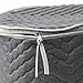 Richards Homewares Micro Fiber Deluxe Plate Case, Grey (2-Pack of 4)