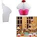 Pink And White Hanging Honeycomb Cupcake Decorations - Pack Of 4 - Hanging Tissue Paper Cupcake Party Decorations. Great For Parties And Birthdays!