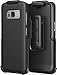 Slimshield Case & Holster for Galaxy S8 in Black by Encased