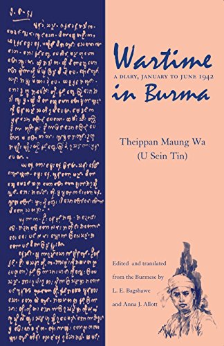 Wartime in Burma: A Diary, January to June 1942 (Ohio RIS Southeast Asia Series) by Muang Wa Theippan, Theippan Maung Wa