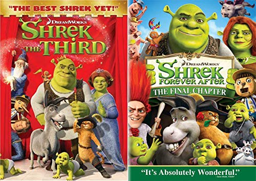 Amazon Com The Big Green Smelly Shrek The Third Shrek Forever After The Final Chapter Dvd Bundle 2 Feature Films Mike Meyers Eddie Murphy Movies Tv