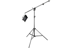 Manfrotto 420B 3- Section Combi- Boom Stand with Sand Bag - Replaces 3397,3397B (Black)