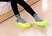 (5 Pairs)10pcs Mop Slippers Shoes Cover, Soft Washable Reusable Microfiber Foot Socks Floor Dust Dirt Hair Cleaner for Bathroom Office Kitchen House Polishing Cleaning