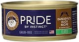 Nature's Variety Pride by Instinct Grain Free Daredevil's Duck Recipe Flaked Canned Cat Food, 5.5 oz. Cans (Case of 12)