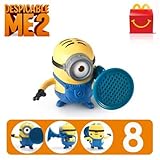 Despicable Me 2 #8 McDonald's Happy Meal Toy Minion - Stuart Blaster [Hard-to-Find Collectible Toy] Number 8