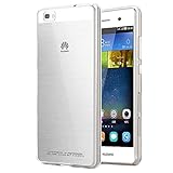 Huawei P8 Lite Case, [Invisible Armor] Xtreme SLIM, CLEAR, SOFT, Lightweight, Shock Absorbing TPU Rubber Bumper Case/ Back Cover