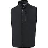 M MAELREG Mens Vests Outerwear Windproof Lightweight Softshell with Pockets Fleece Sleeveless Jacket Golf Vests for Men