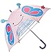 Skip Hop Zoo Little Kid and Toddler Umbrella, Blossom Butterfly