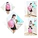 Fanci Cute Cat Face Bowknot Elementary School Backpack Bookbag for Girls Princess Style Primary School Bag