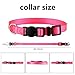 stpiater 16 Pcs Puppy ID Collars Soft Nylon Breakaway Litter Collars Adjustable with Record Keeping Charts (M)thumb 2