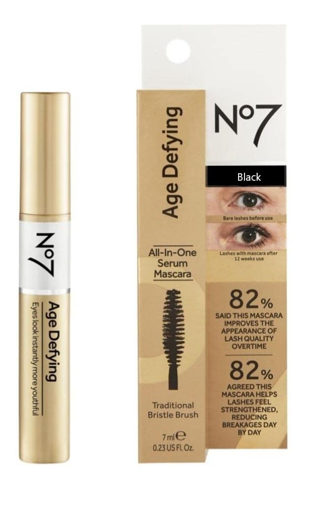 No7 Age Defying All-in-One Serum Mascara Black