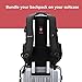 Swiss Ruigor 9508 Water Resistant Polyester Laptop Backpack With Side Pocket Fit For 15.6