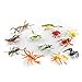 Fun Central (AZ917) 2packs of 12pc 2 Inch Mini Insect Bug Figures, Bug Toys, Small Plastic Insects, Insects and Bugs, Toys for Kids, Educational Toys - for Birthday, Christmas, Halloween, Party Favors
