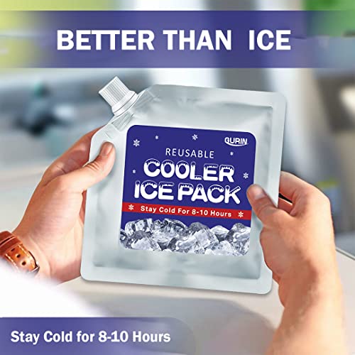GURIN Cooler Ice Packs Reusable Ice Packs for Lunch Box, Bag, or