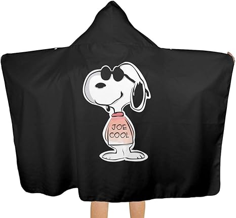 Amazon ビーチタオル フード付き バスタオル スヌーピー Snoopy 大判 バスタオル チャイルド ビーチタオル 肌触り抜群 柔らかい 海水浴 抗菌 防臭 子供は大人でも使えます 81 130cm バスタオル ホーム キッチン オンライン通販