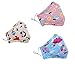 3 PCS Cartoon Kids Teens PM 2.5 Cotton Activated Carbon Anti-fog Anti Dust Flu Face Mouth Warm Masks Healthy Air Filter Dustproof Antivirus Antibacterial Protective Guaze Masks for Children Age 5-14Y