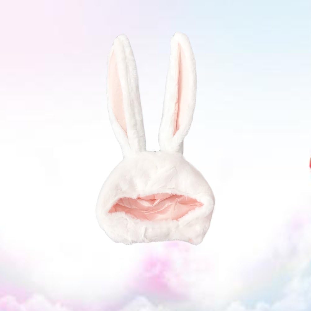 Amosfun Easter Rabbit Ear Hat Bunny Hat Plush Bunny Cap for Boys Girls Funny Cap for a Fancy Dress Party Easter Cosplay - Image 3