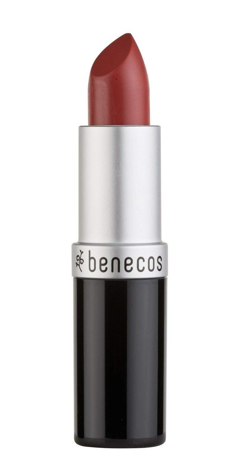 Benecos Natural Cosmetics - Lipstick - Shimmering - with Organic Jojoba Oil & Organic Beeswax - Soft Coral - 4,5 g