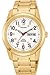 Pulsar Men's PJ6046 Railroad Approved Dress Gold-Tone Stainless Steel Watch