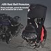 KEMIMOTO Winter Motorcycle Gloves, Rainproof Riding Gloves with Touchscreen for Riding, ATV, UTV, Snowmobile
