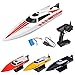 POCO DIVO 2.4Ghz Deep-V Pool Racer RC Vector28 High Speed Racing Boat Radio Control Mini Mosquito Craft (Color May Vary)