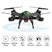 Beebeerun WiFi FPV Quadcopter Drone with Camera Live Video 2.4GHz Headless Mode Altitude Hold One-Key Function VR Headset-Compatible Gravity Induction Damage Resistance (Black Drones with Camera)
