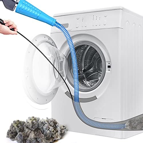 Dryer Vent Cleaner Kit Vacuum Hose Attachment Brush Lint Remover Power