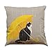 Festival Cushion Covers,FUNIC Cute Cat Throw Pillow Case Sofa Bed Home Cafe Decor (Multicolor #D)