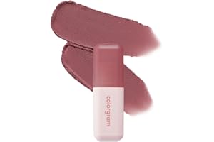 COLORGRAM NUDE BLUR TINT 07 GEEK ROSE | Soft Velvet Matte Lip Stain & Cheek Tint