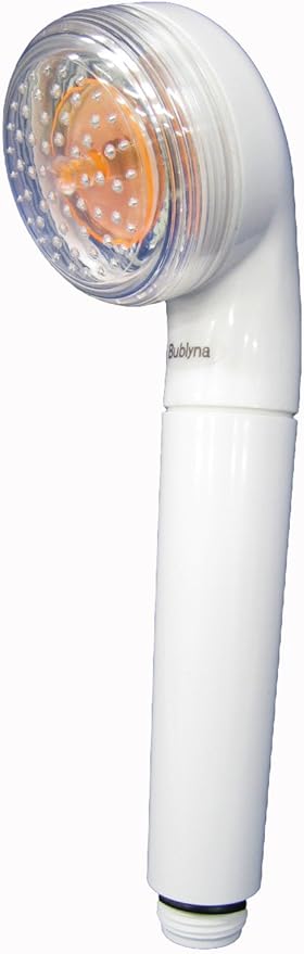 Amazon 塩素除去 カートリッジ不要 泡シャワーヘッド バブリーナ オレンジ シャワーヘッド ホーム キッチン オンライン通販