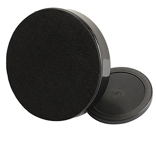 WinnerEco Set of 1 Air Hockey Pusher and Air Hockey Puck Pushers Goal Handles Paddles Replacement for Game Tables, Equipment, Accessories, Black - Thumbnail 3