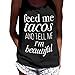 Women Tank Tops, kaifongfu Letter Print Sleeveless Tank Crop Tops Vest (M, Black)