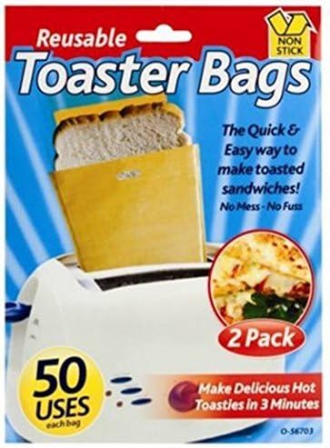 Sacs Reutilisable Grille Pain Croque Monsieur Pochettes Anti