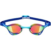 TYR Adult Tracer-X Elite Goggles - Low Profile Racing Swim Eyewear | Advanced Competition Design | 180&deg; Wide Peripheral HD Lenses | Durafit Liquid Silicone Gaskets | Includes Swim Cap &amp; Case Kit