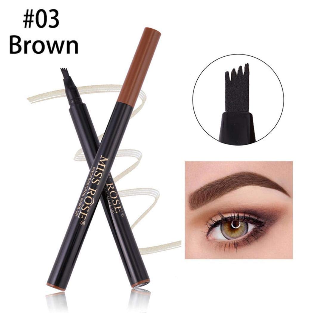Chiak Bulges New Fashion Makeup Cosmetic Natural Long-lasting Waterproof Eyebrow Pen Eyebrow Color Active Vests