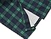 MUXXN Women's 1940s Bodycon Slim Midi OL Work Dress (Green Plaid L)