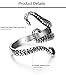 FIBO STEEL Stainless Steel Octopus Shape Rings for Men Women Vintage Rings,Size 11
