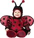 InCharacter Costumes Baby's Itty Bitty Lady Bug Costume, Red/Black, Medium