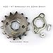 Wingsmoto Sprocket Front 420-14T 20mm Motorcycle ATV Dirtbike